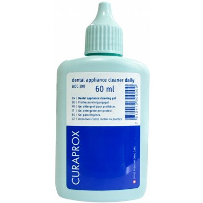Curaprox BDC 100 čistící gel pro umělý chrup 60 ml – Sleviste.cz