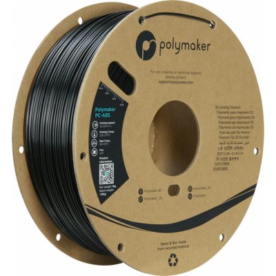 Polymaker PC-ABS černá 1,75mm 1kg – Zboží Živě