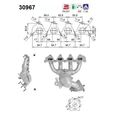 AS Katalyzátor ASA 30967 – Hledejceny.cz