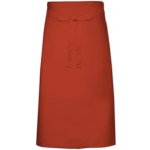 Link Kitchen Wear Kuchařská zástěra Xl X1000 Terracotta Pantone 4840 70x120cm – Hledejceny.cz