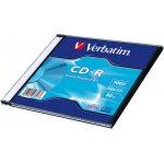 Verbatim CD-R 700MB 52x, Extra Protection, slim, 200ks (43347) – Hledejceny.cz