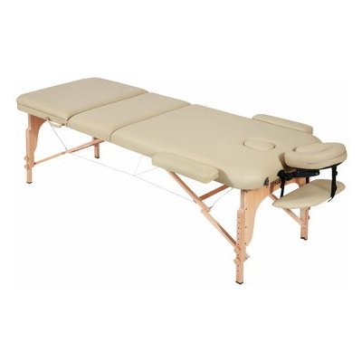 Naipo MGBC-302 hnědá Masážní stůl Skládací Nosnost 270 kg 185 x 70 x 63-88 cm Hmotnost 16,8 kg (712376780157) – Zbozi.Blesk.cz