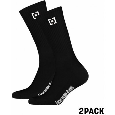 Ponožky Crew 2pack Black – Zboží Dáma