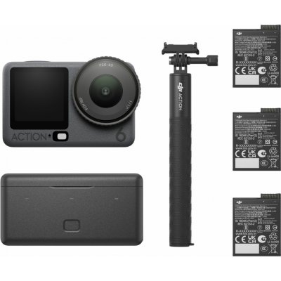 DJI Osmo Action 6 Adventure Combo CP.OS.00000506.03 – Zboží Živě