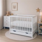 New Baby se šuplíkem BASIC bílá – Zboží Dáma