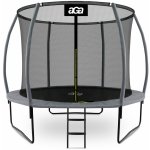 Aga SPORT EXCLUSIVE 305 cm šedá + ochranná síť + žebřík – Zboží Dáma