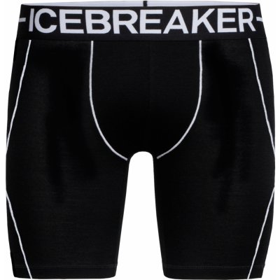 Icebreaker Mens Anatomica Zone Long Boxers BlackWhite – Zboží Mobilmania