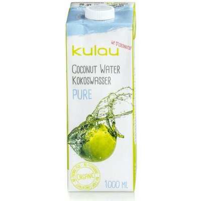 PURE KULAU 100% BIO kokosová voda 1000 ml – Hledejceny.cz