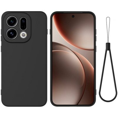 VSECHNONAMOBIL RUBBER Oppo Find X9 černý 136568 – Hledejceny.cz