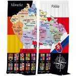 IMPAR Závěsy Česká města (Rozměr : 140x250, Materiál: Interlock) – Hledejceny.cz