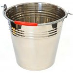 Kinekus Nerezový kbelík 12 L s rukojetí 30279873 – Sleviste.cz