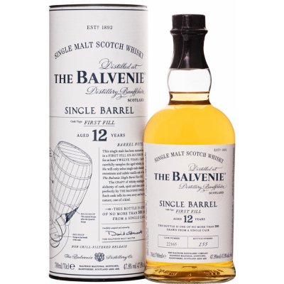 The Balvenie 12y Single Barrel 47,8% 0,7 l (kazeta) – Hledejceny.cz