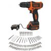 Akušroubovák Black & Decker BDCDD12A80T