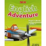 New English Adventure 1 Pupil´s Book and DVD Pack – Zbozi.Blesk.cz