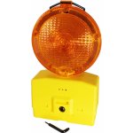 Onpira Oranžová výstražná LED svítilna na baterie – Zboží Dáma