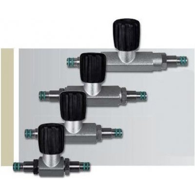 SCUBATECH Ventil-můstek uzavíratelný 300 Bar 171 mm – Hledejceny.cz