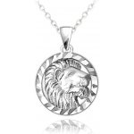 Minet Stříbrný přívěsek s řetízkem Zodiac znamení Lev JMAS9408SN45 – Zbozi.Blesk.cz