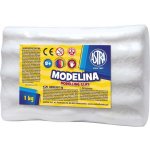 Astra Modelovací hmota do trouby modelíny 1kg Bílá – Zboží Dáma