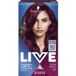 Schwarzkopf Live Colour + Lift barva na vlasy Ultra fialová L7660 ml – Zboží Mobilmania