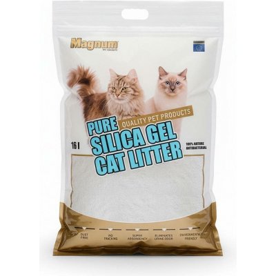 Magnum Silica gel cat litter 16 l – Zboží Dáma