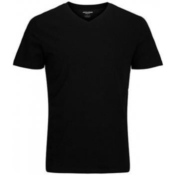 Jack & Jones pánské triko JJEORGANIC Standard Fit 12156102 černé