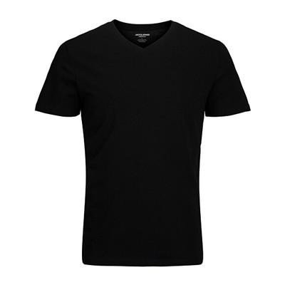 Jack & Jones pánské triko JJEORGANIC Standard Fit 12156102 černé – Zboží Mobilmania