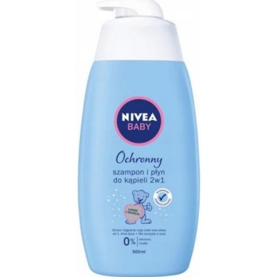 Nivea Baby šampon a pěna do koupele 2v1 500 ml