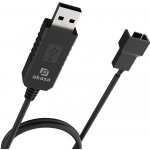 Akasa AK-CBFA10-60BK USB to 3-Pin & 4-Pin