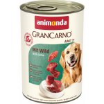 Animonda GranCarno Adult Beef & zvěřina 400 g – Hledejceny.cz