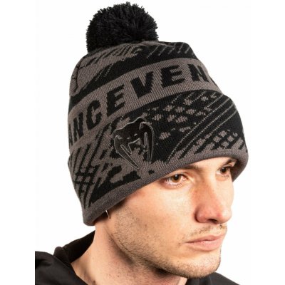 Venum zimní čepice Performance beanie s bambulí Grey/Black – Hledejceny.cz