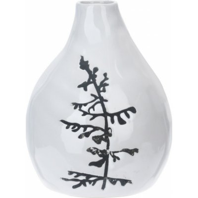 Porcelánová váza Art s dekorem stromku, 11 x 14 cm – Zboží Mobilmania