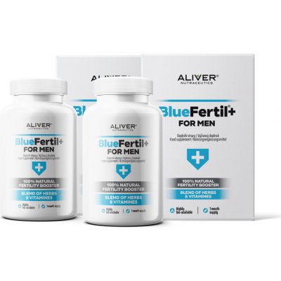 Aliver BlueFertil Plus 2 x 120 kapslí – Hledejceny.cz