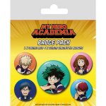 Sada placek My Hero Academia - Team – Hledejceny.cz