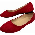 Dámské baleríny červené – Sleviste.cz