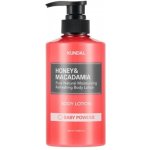 Kundal Honey&Macadamia Body Lotion - Vyživující, hydratační tělové mléko s medem s vůní AMBER VANILLA - 500 ml – Zboží Dáma