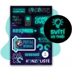 Svítící samolepky konzoliště – Zboží Dáma