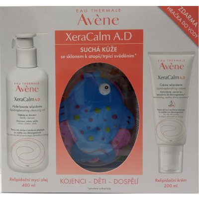 Avene XeraCalm olej 400 ml + krém 200 ml + podložka dárková sada od 995 Kč  - Heureka.cz