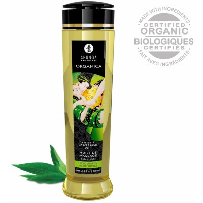 Shunga Organica Massage Oil Green Tea 240ml – Zbozi.Blesk.cz