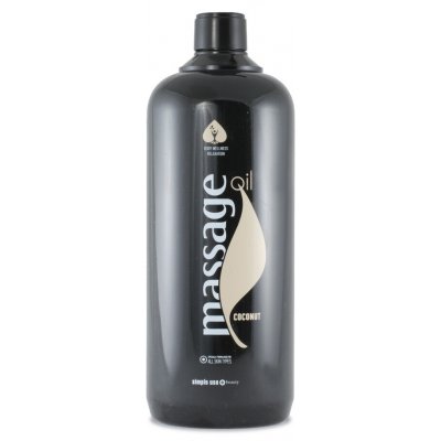 simple use Masážní olej kokos - 1l – Sleviste.cz