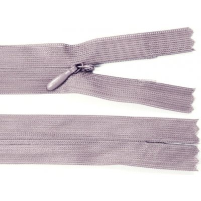 Spirálový zip no.3 skrytý nerozepínací 20cm - více barev color: 753 světle hnědá – Hledejceny.cz