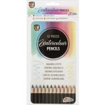 GRAFIX Akvarelové pastelky v plechové krabičce 158536 12 ks – Zboží Živě