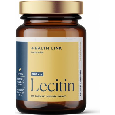 Health Link Lecitin tobolky 1200 mg 100 ks – Zboží Mobilmania