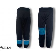 Ellem Bella jarní softshellové kalhoty modrý pruh
