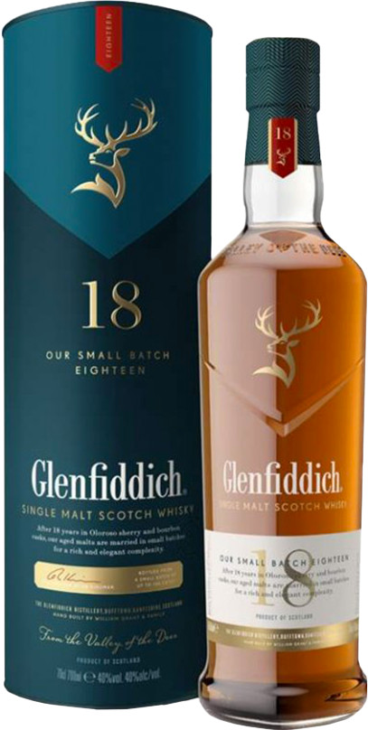 Glenfiddich 18y 40% 0,7 l (karton)