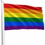 Mister B Gay Pride Flag duhová vlajka 90 x 150 cm
