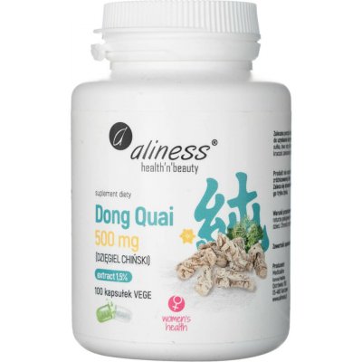 Aliness Dong Quai 500 mg 100 veg. kapslí – Hledejceny.cz