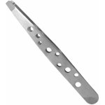 Duko Profesionální rovná pinzeta na obočí nerezová 9,6 cm TW269F – Zboží Dáma