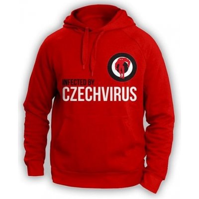 Czech Virus Mikina Unisex červená – Zbozi.Blesk.cz