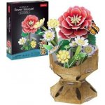 CUBICFUN 3D puzzle Kytice kamélie 109 ks – Zboží Dáma