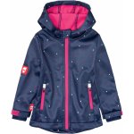Lupilu Dívčí softshellová bunda vzorovaná / navy modrá / růžová – Zboží Mobilmania